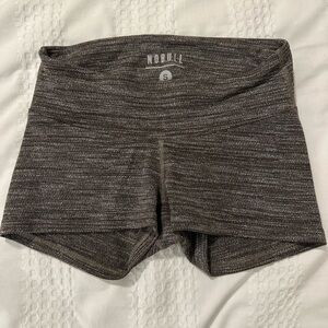 NOBULL Women’s Small Low Rise Short 2”: Heather Gray